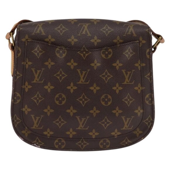 LOUIS VUITTON Monogram Saint Cloud GM Shoulder Bag M51242 LV Auth 147693 - Picture 4 of 16